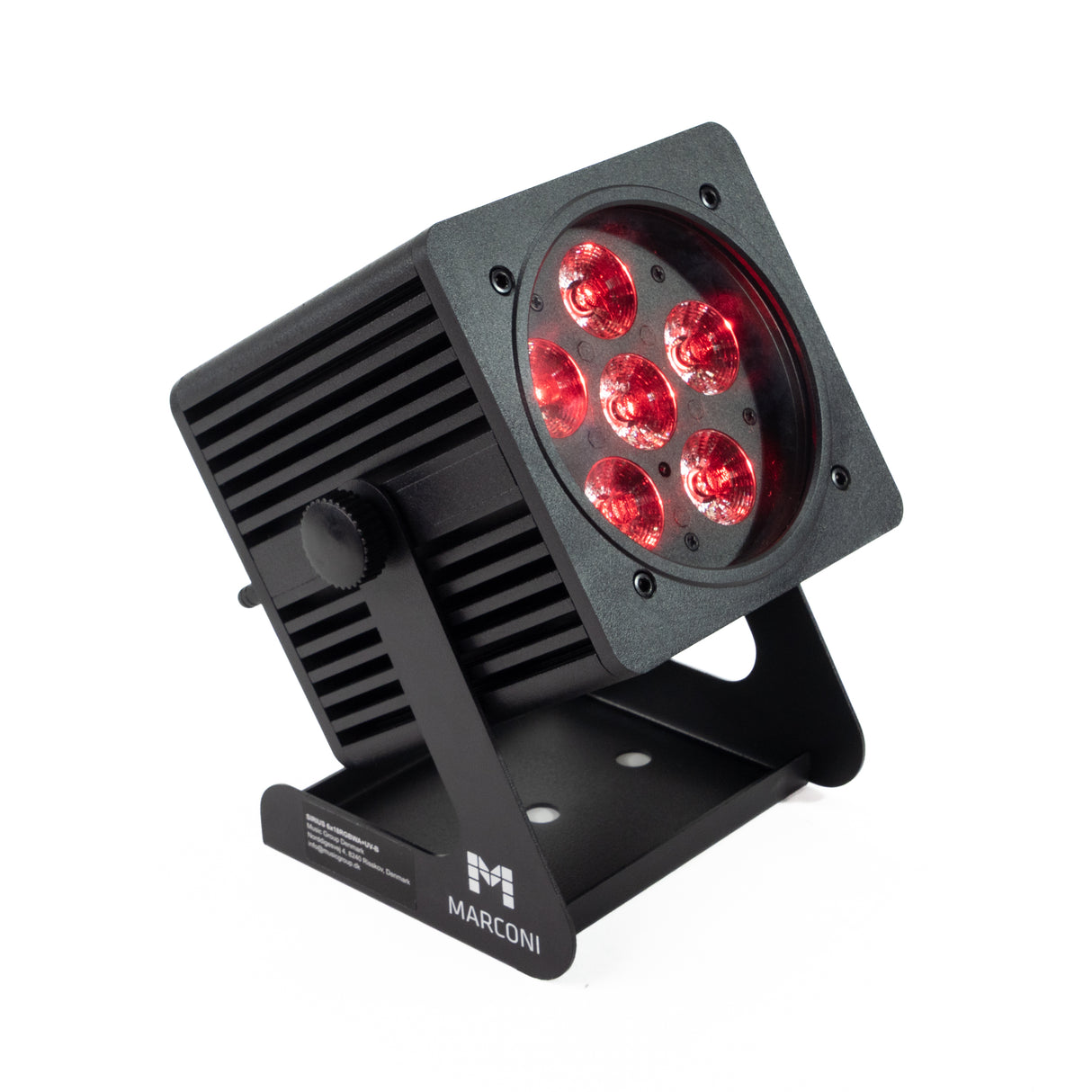 Marconi SIRIUS 6x18W RGBWA+UV IP65 Lámpara a batería