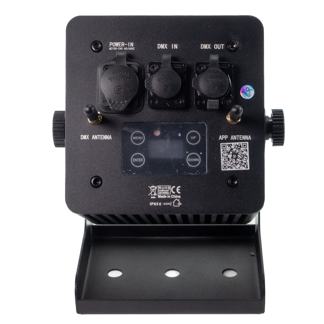 Marconi SIRIUS 6x18W RGBWA+UV IP65 Lámpara a batería