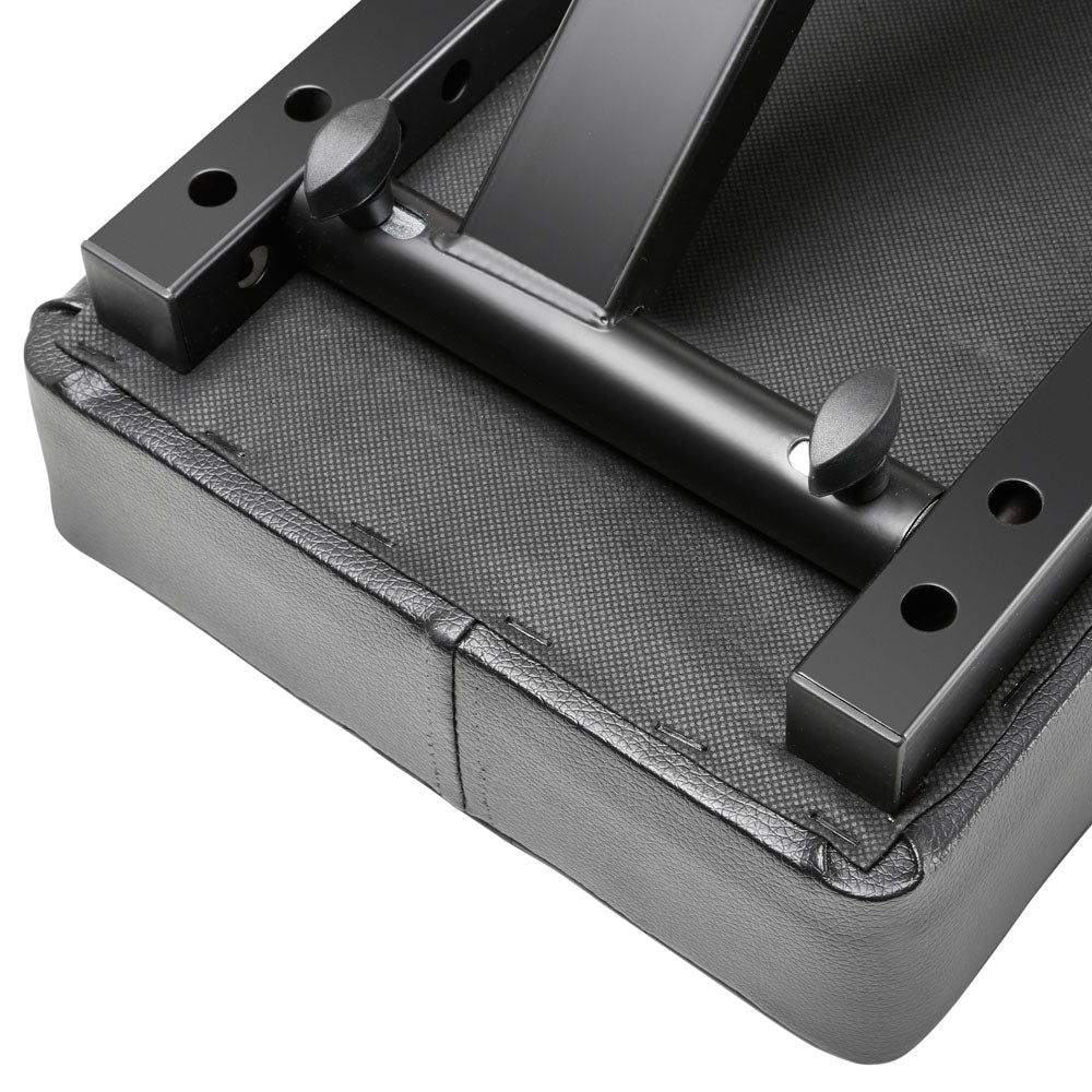 Adam Hall Stands SKT 17 - Banco de teclado plegable con acolchado extra grueso