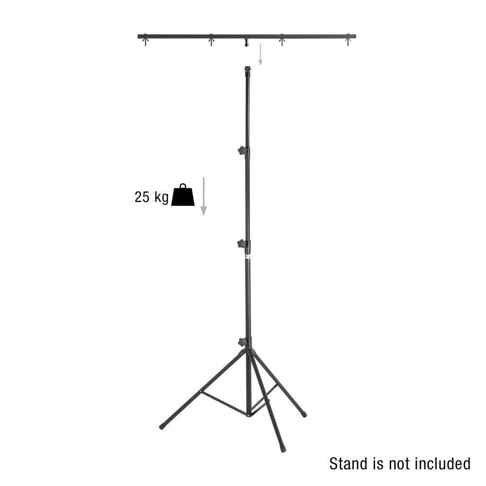 Adam Hall Stands SLS 6 CB - Barra en T para soporte de iluminación con TV-spigot de 16 mm