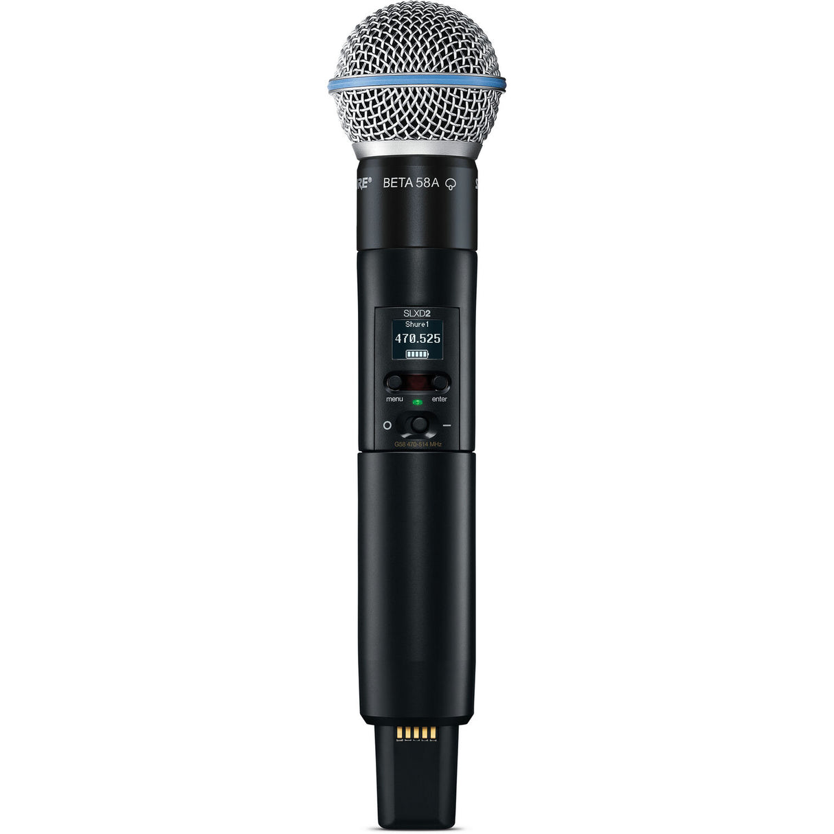 Shure SLXD24 BETA58A Trеdløs Micrófonos (J53 - 562-606Mhz)