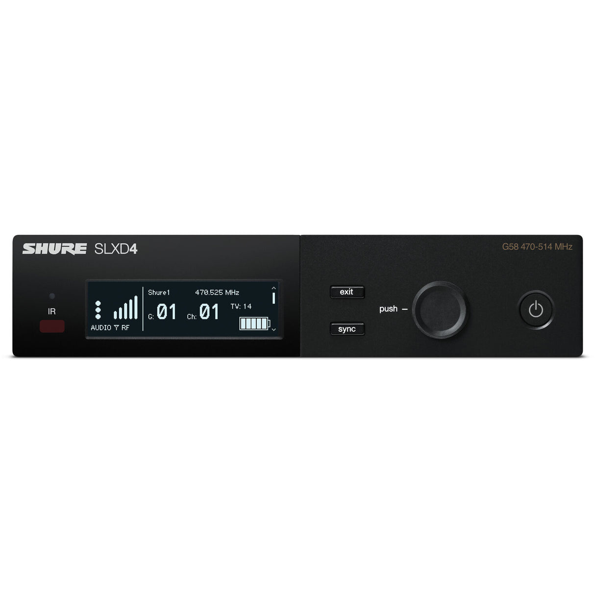 Shure SLXD24 BETA58A Trеdløs Micrófonos (J53 - 562-606Mhz)