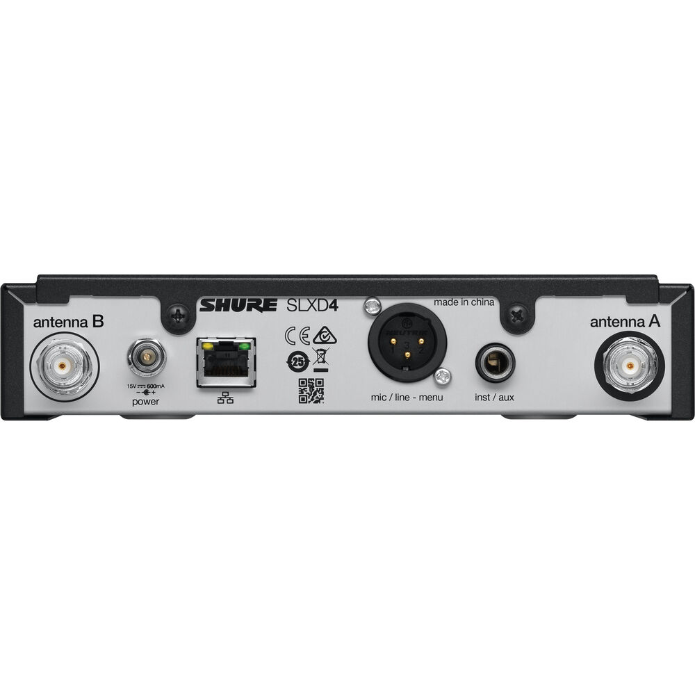 Shure SLXD24 BETA58A Trеdløs Micrófonos (J53 - 562-606Mhz)