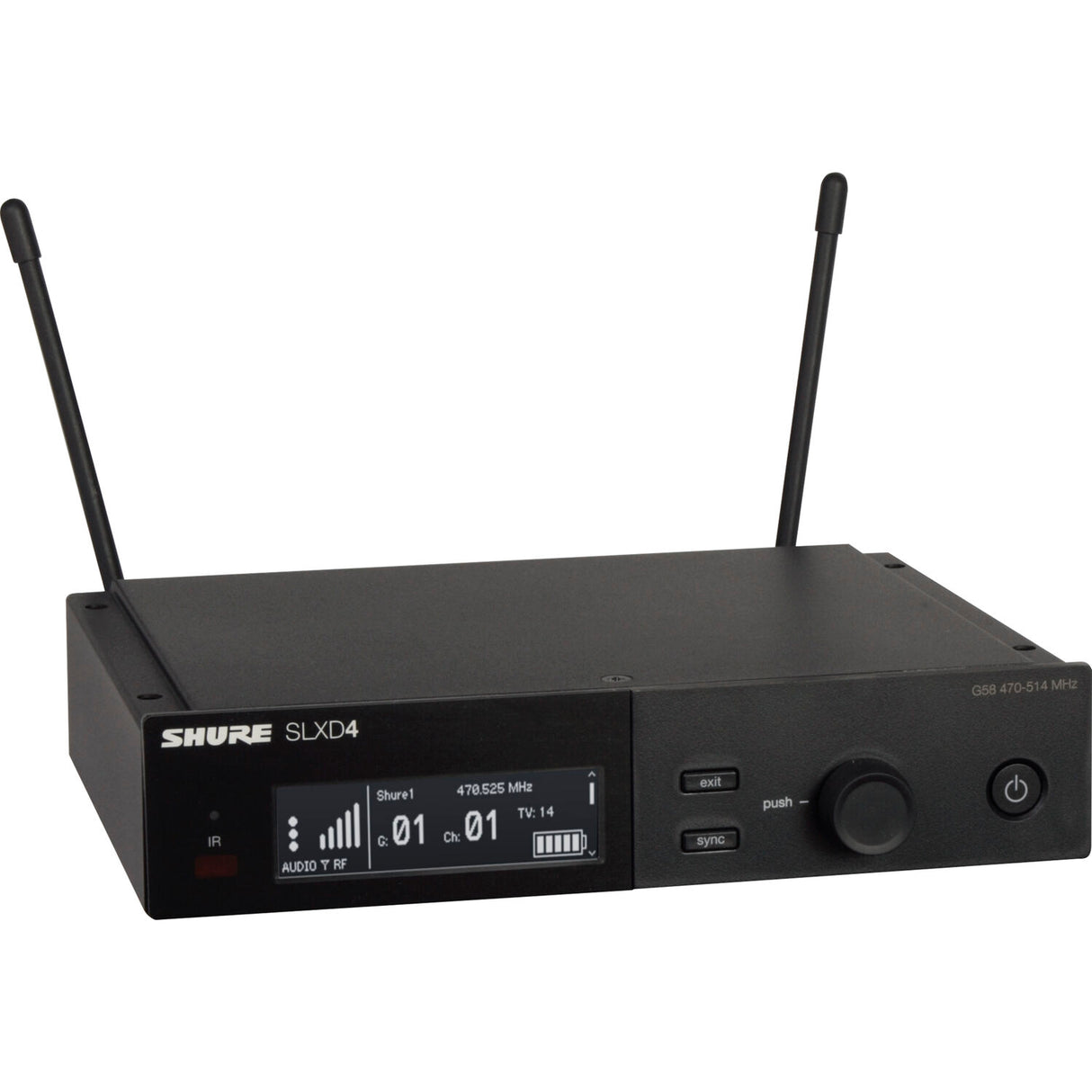 Shure SLXD24 BETA58A Trеdløs Micrófonos (J53 - 562-606Mhz)