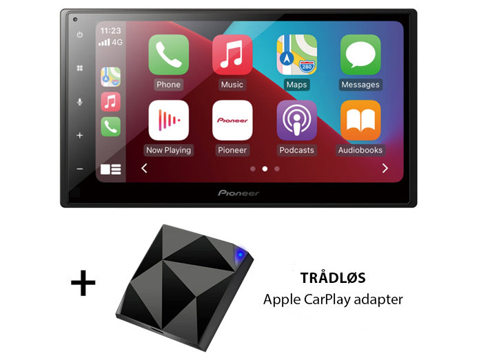 Pioneer SPH-DA160DAB Adaptador Inalámbrico Apple CarPlay