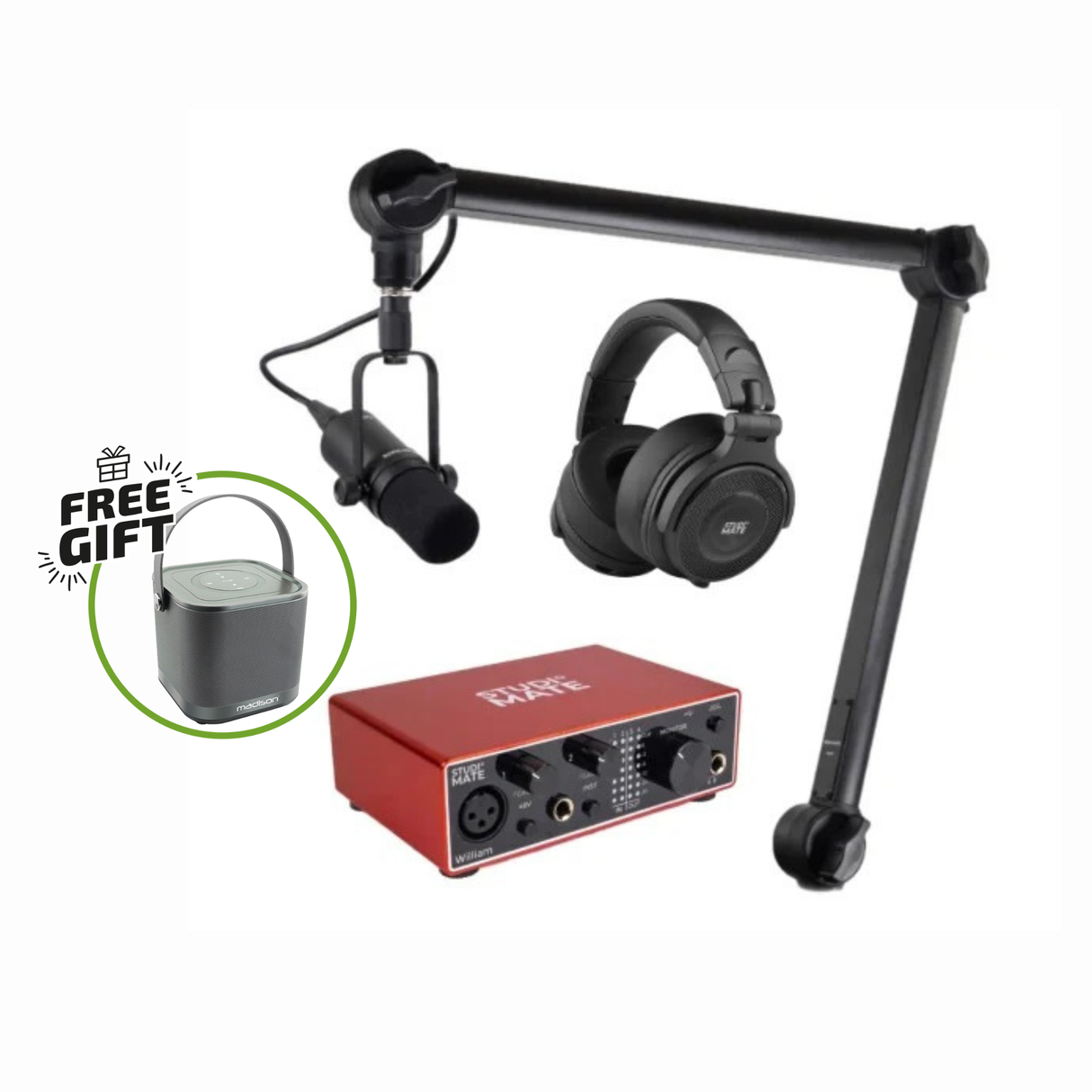 Paquete de inicio de estudio de Studiomate Carl