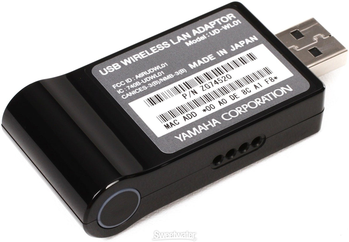 Yamaha UD-WL01 USB WIRELESS LAN ADAPTOR - Black