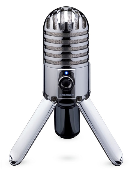 Samson Meteor Mic USB Micrófono (Plata)