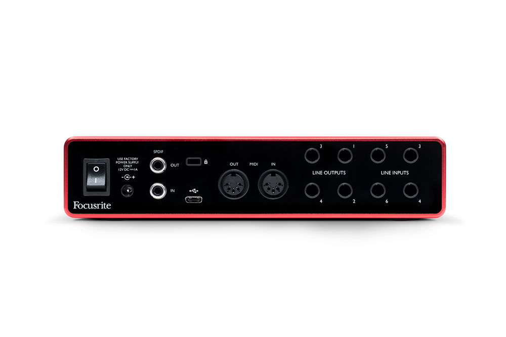 Focusrite Scarlett 8i6 Sound Card (3rd Gen)
