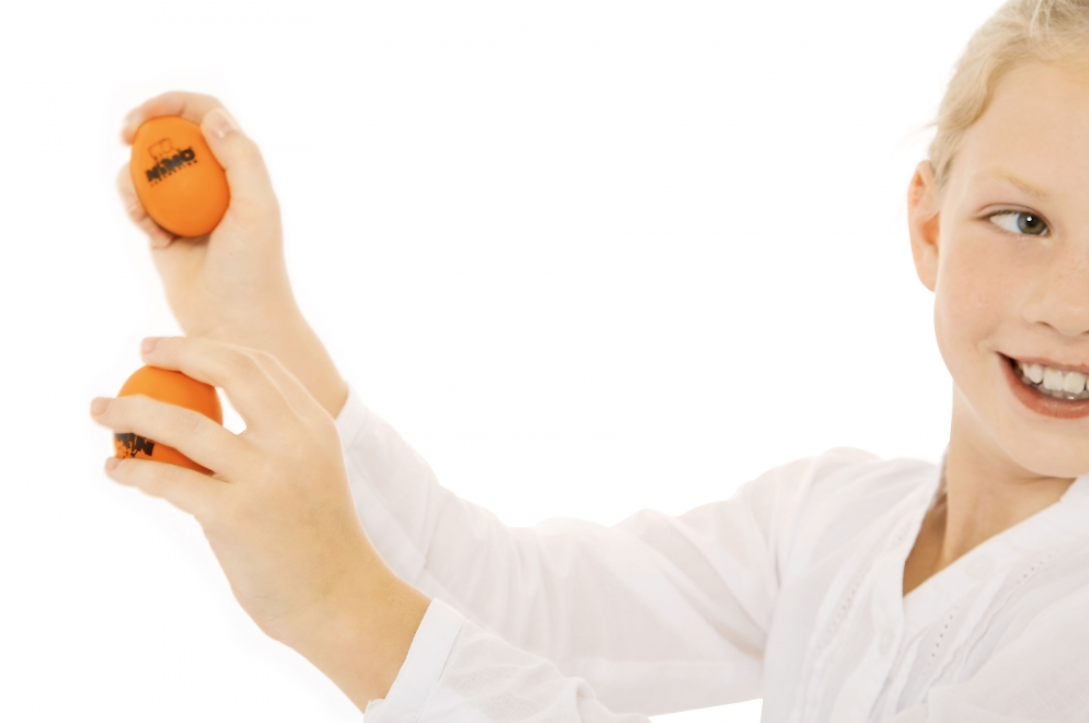 Nino shaved eggs, 2 pcs. orange