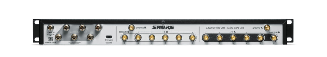 Shure GLXD+ Gestor de Frecuencias