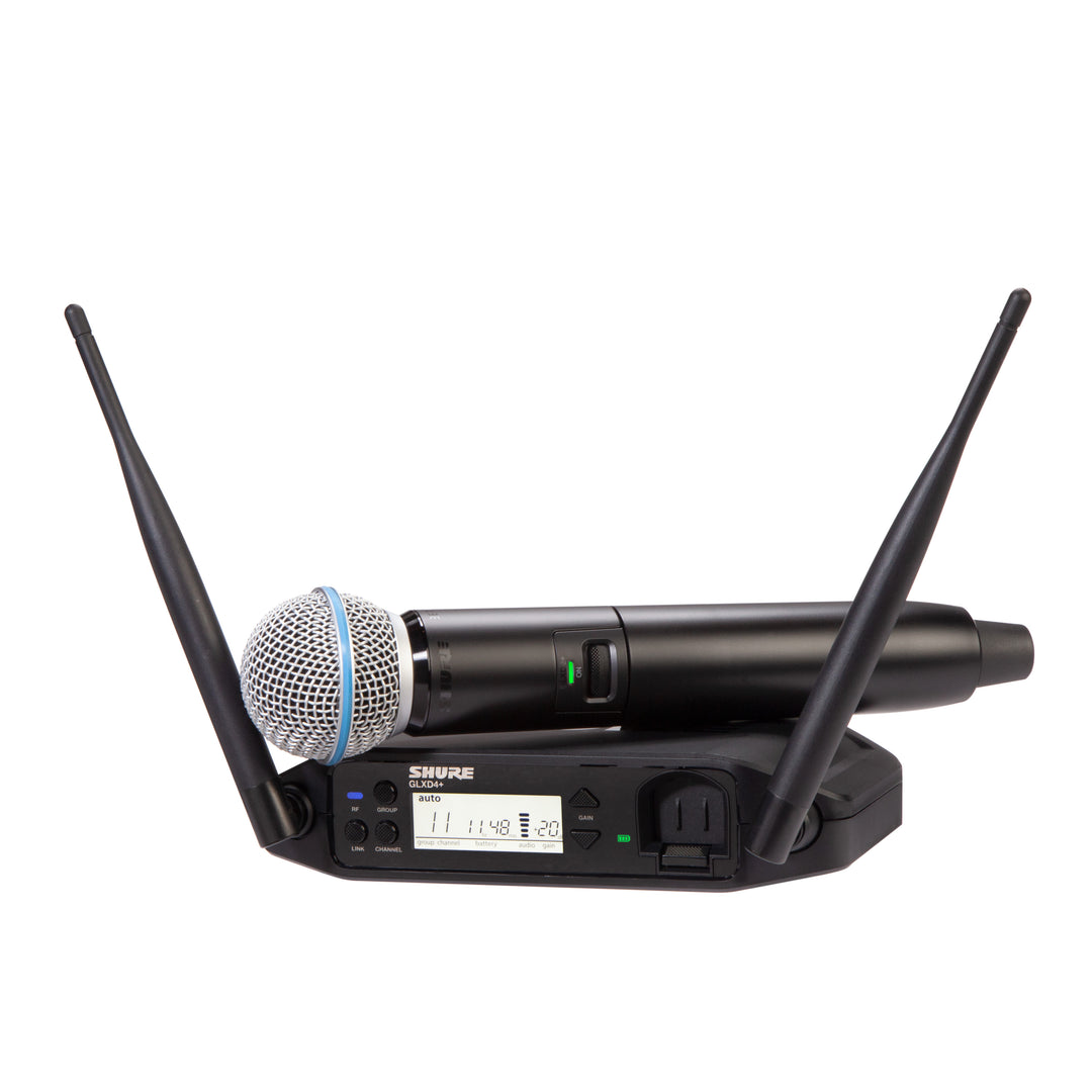 Shure GLXD24+ BETA58A Sistema de Micrófono Inalámbrico