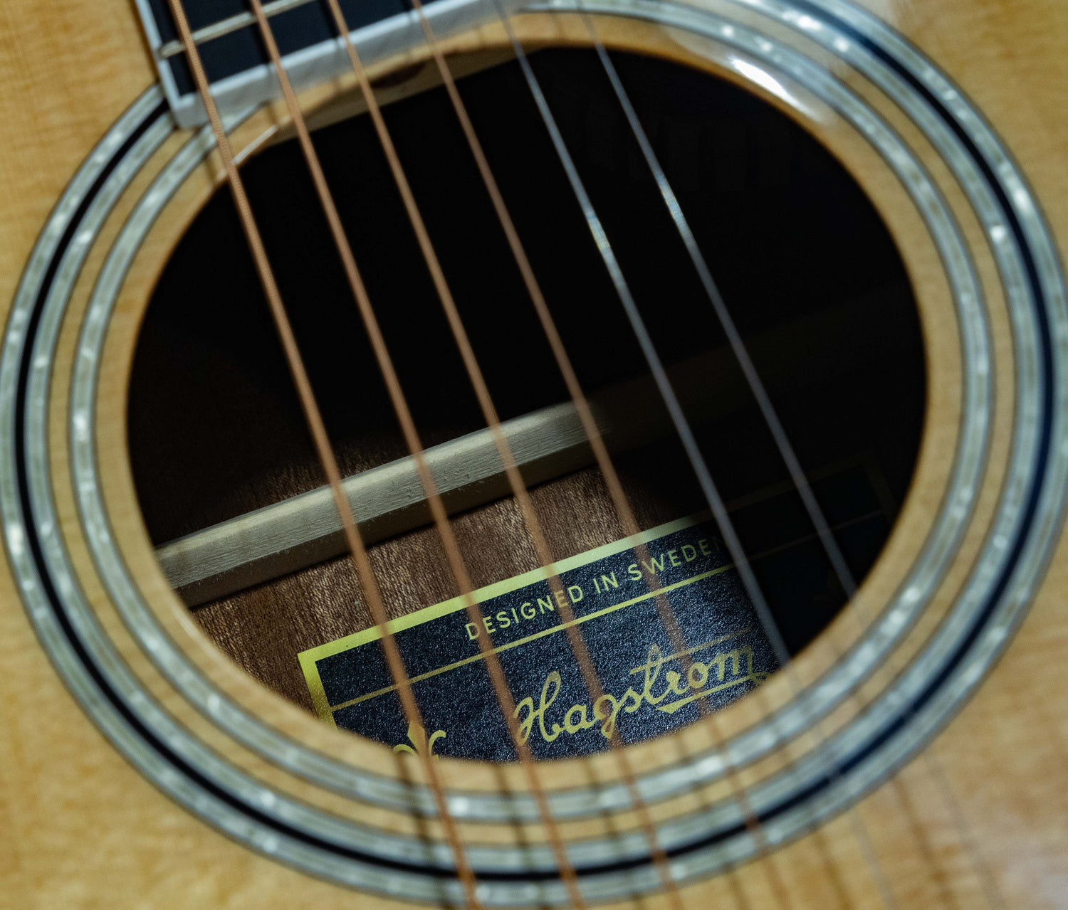 Hagstrom Siljan Dreadnought II CE Western Guitar (Natural)