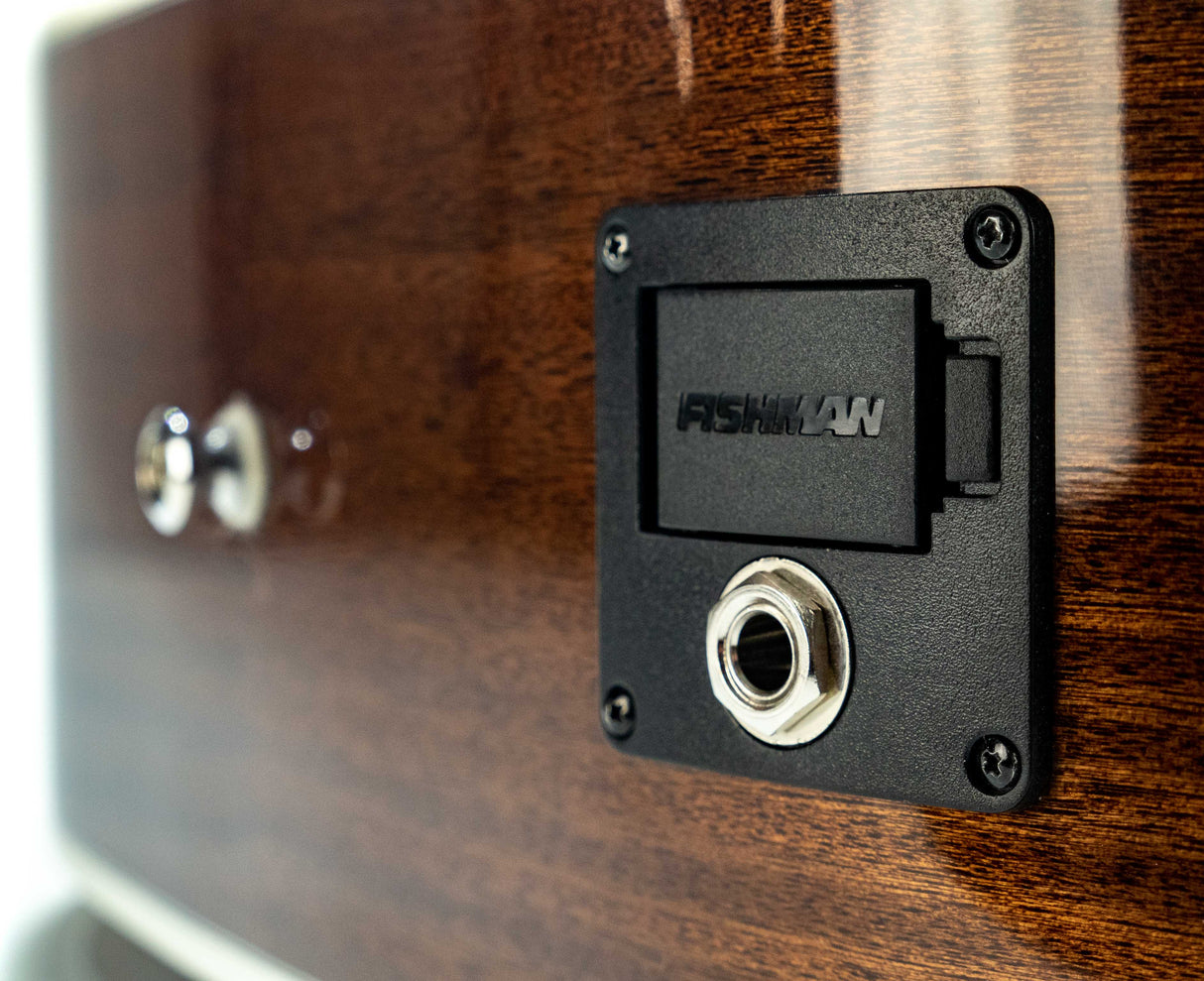 Hagstrom Siljan Dreadnought II CE Western Guitar (Natural)