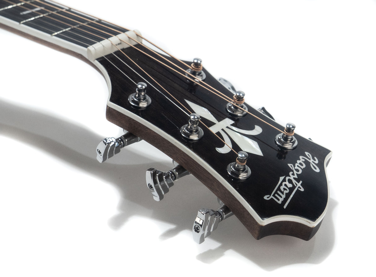 Hagstrom Siljan Dreadnought II CE Western Guitar (Natural)