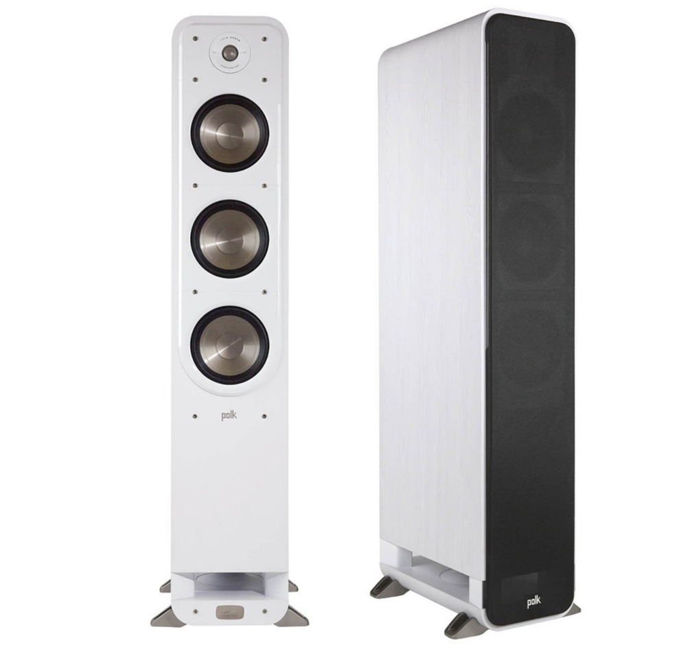 Polk Signature S60E Conjunto de Altavoces de Suelo (Blanco)