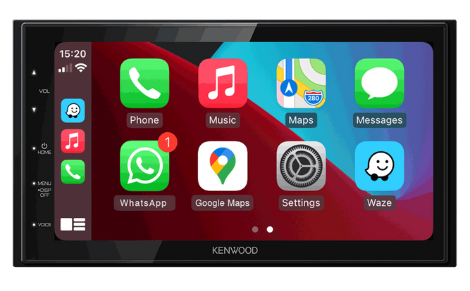 Kenwood DMX5020DABS Apple CarPlay, DAB+, Android Auto y Bluetooth