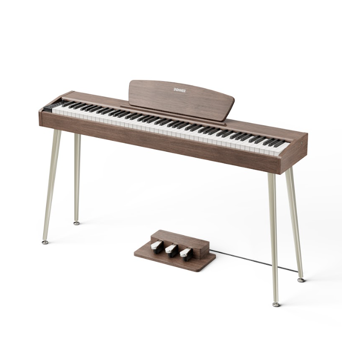 Donner DHP 100 PRO piano digital Nogal