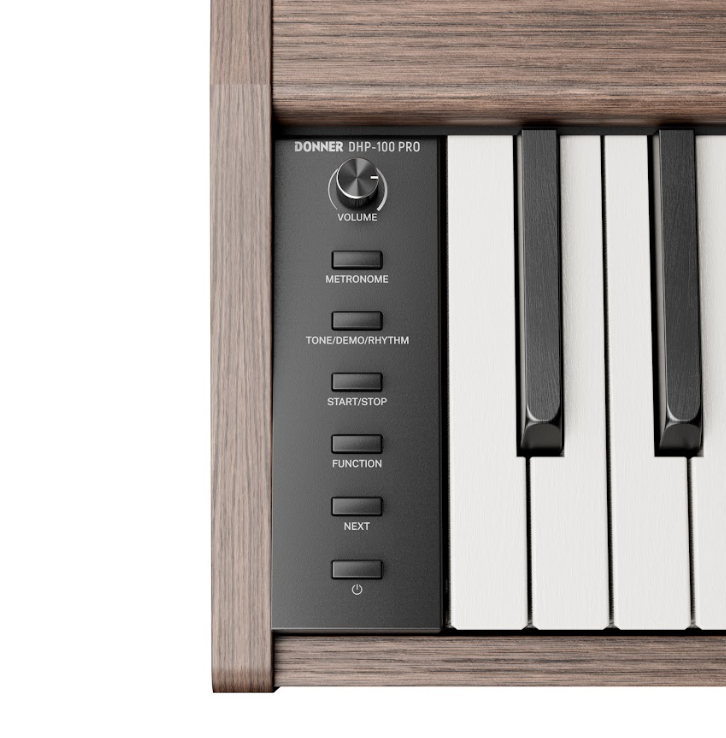 Donner DHP 100 PRO piano digital Nogal