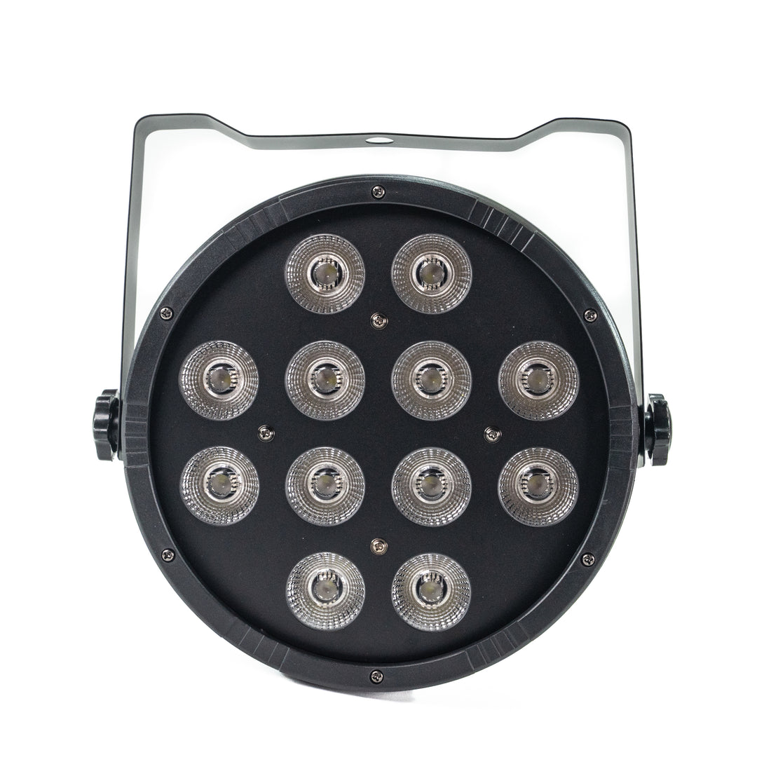 Marconi Polaris 12x12W RGBW Parlampe 8 uds. Paquete