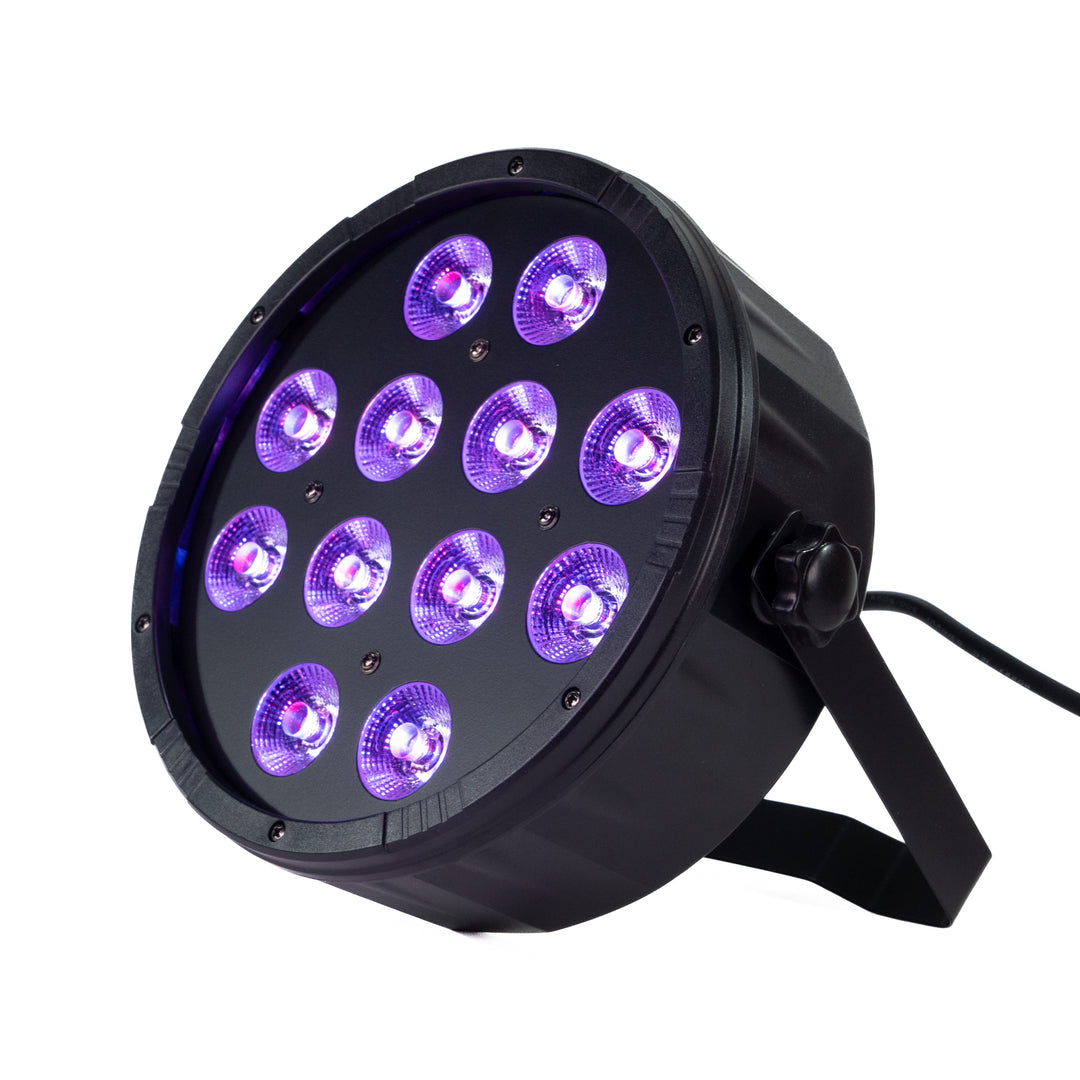 Marconi Polaris 12x12W RGBW Parlampe 8 uds. Paquete