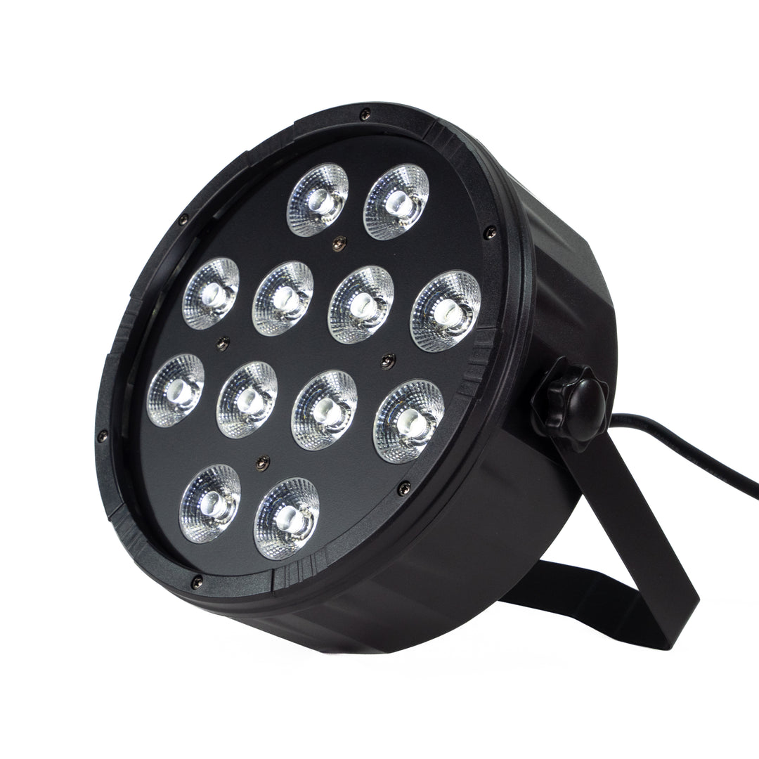 Marconi Polaris 12x12W RGBW Parlampe 8 uds. Paquete