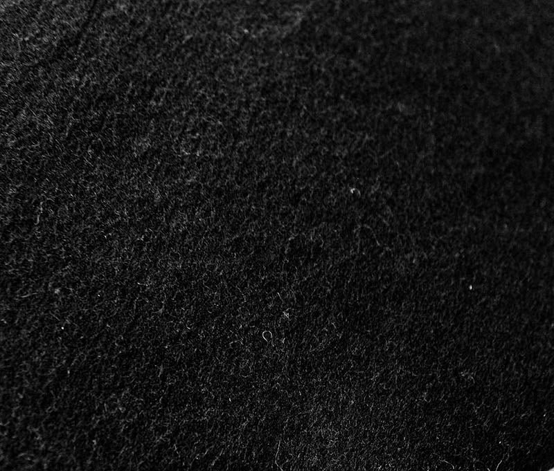 Molton (Black, 1 x 3m, 300g)