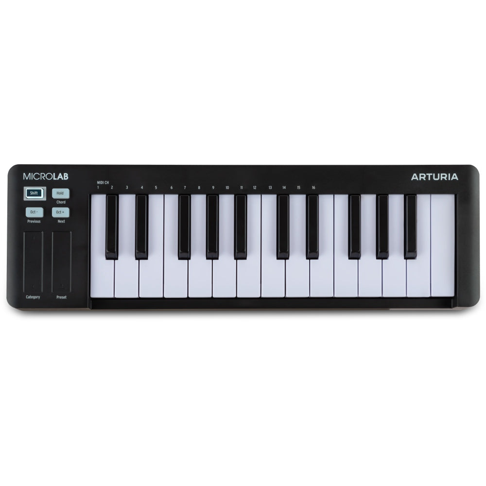 Arturia MicroLab mk3 MIDI-Teclados (Sort)