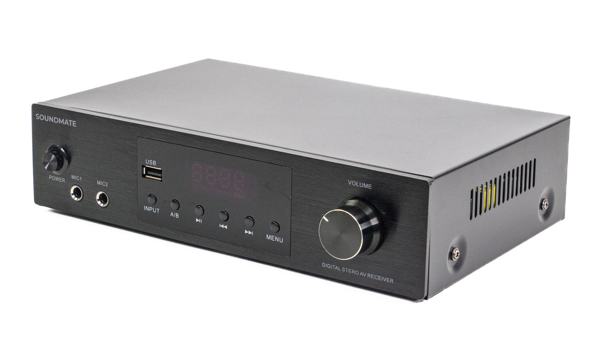 SoundMate Hi-Fi amplificador con Bluetooth (2x50W)