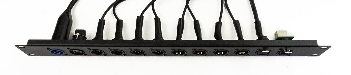 Custom Connector Panel MK3 for DJ Console