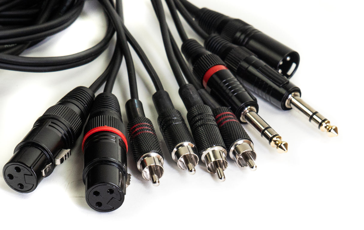 Custom Connector Panel MK3 for DJ Console