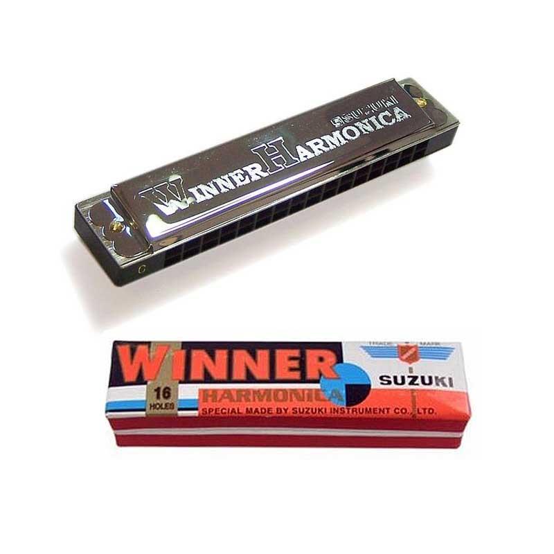 Suzuki W-16 Winner Tremolo Harmonica - C