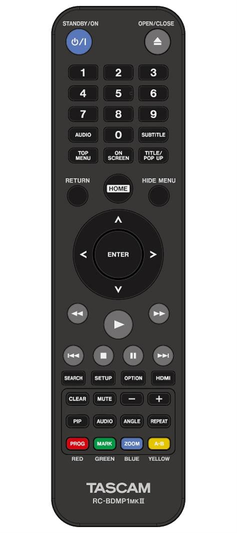 Tascam BD-MP1 mk2 Reproductor de Blu Ray y DVD