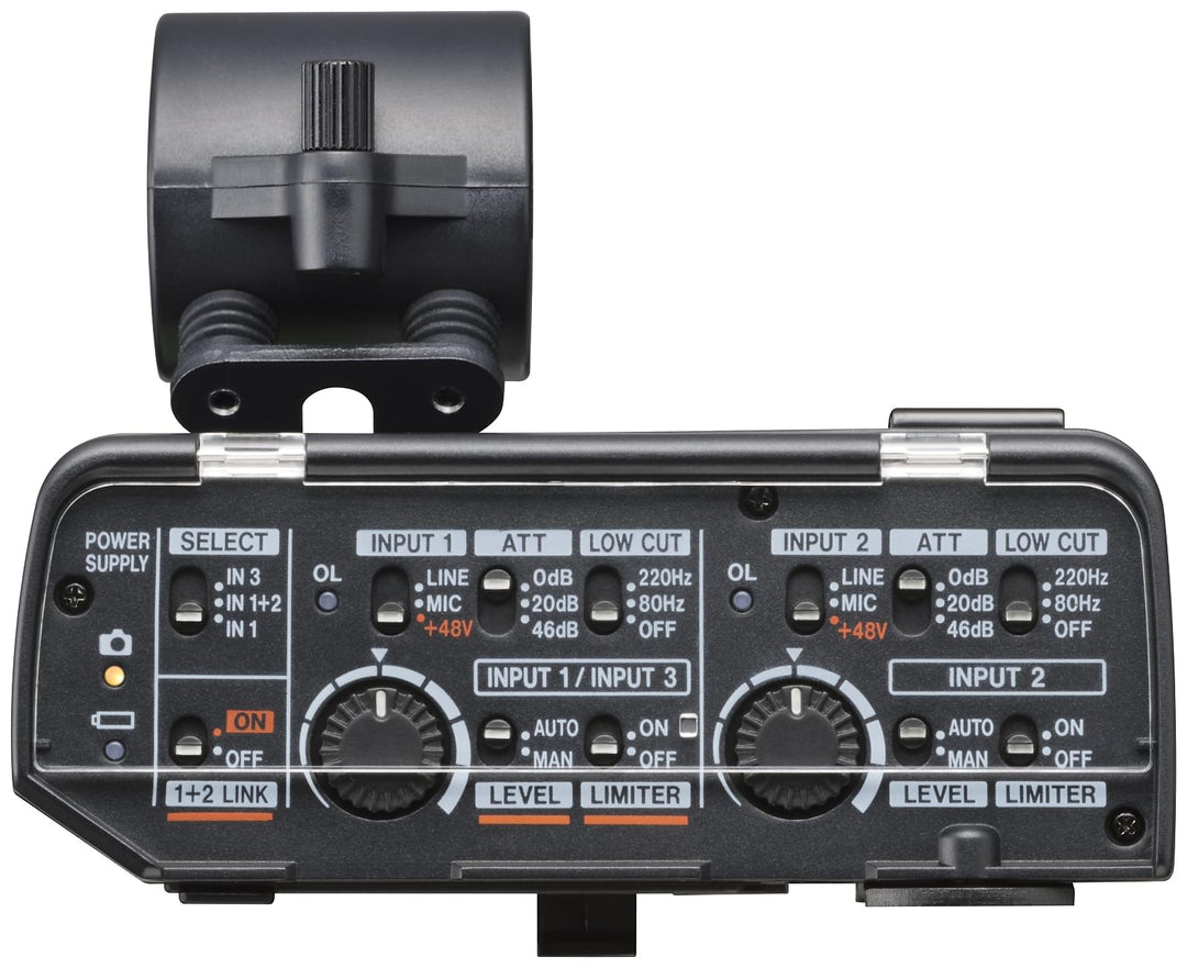 Adaptador de micrófonos Tascam CA-XLR2N para cámara, Nikon ZR
