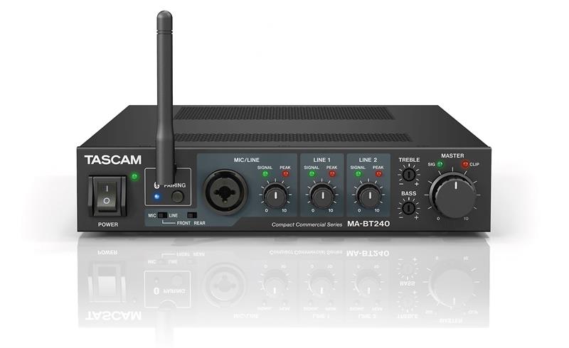 Tascam mezclador amplificador 240W 100 Volt con/Bluetooth