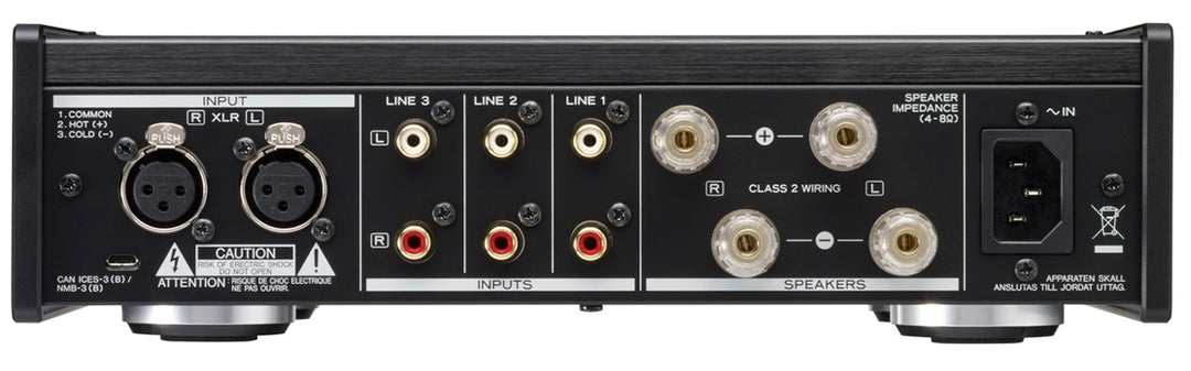 TEAC AX-505-S Amplificador Estéreo (Plata)