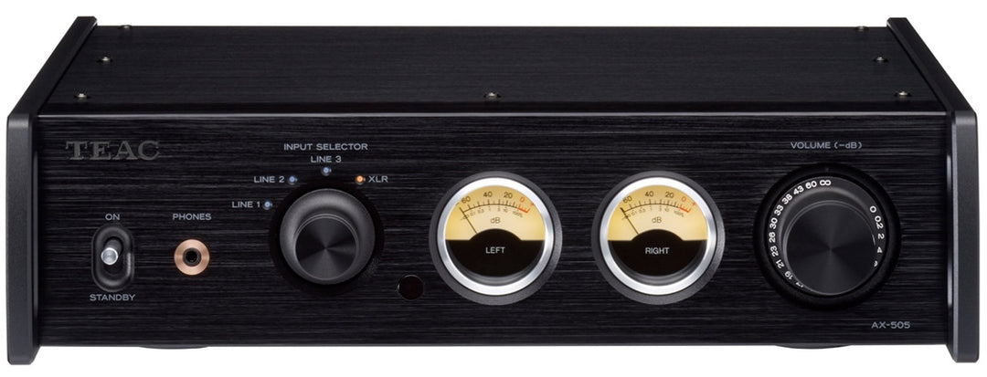 TEAC AX-505-B Amplificador Estéreo (Negro)