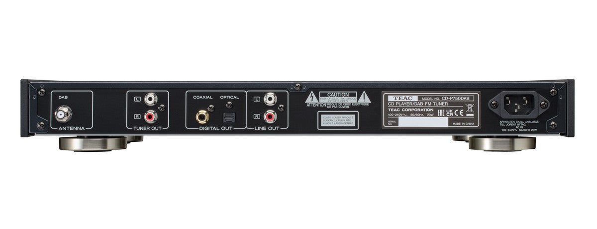 TEAC CD-P750DAB Reproductor de CD con DAB+ & FM