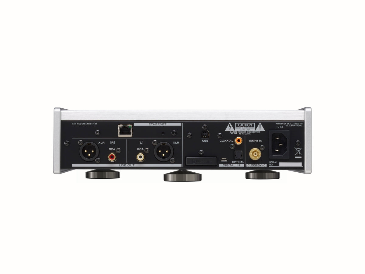 TEAC NT-505-X USB Network DAC Pre-amplificador (Plata)