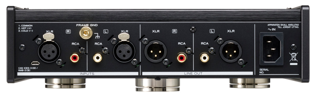 TEAC PE-505 Pre-amplificador Phono (Negro)