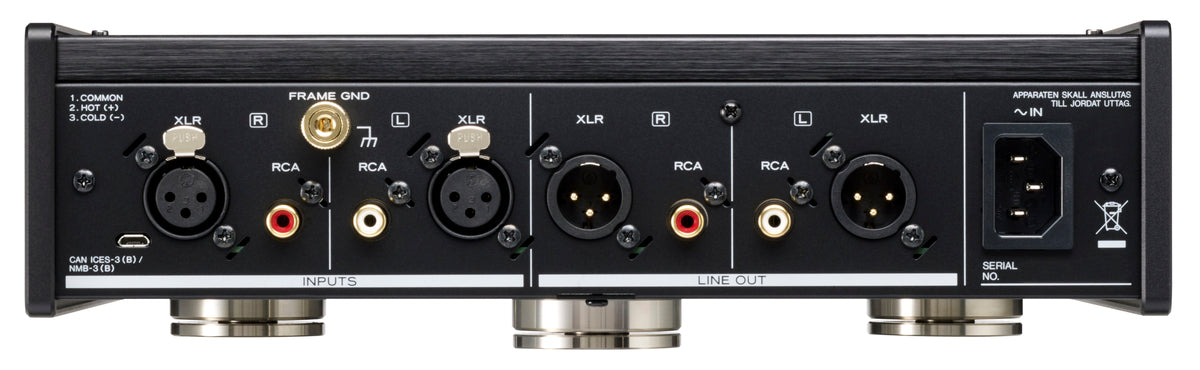 TEAC PE-505 Pre-amplificador Phono (Negro)