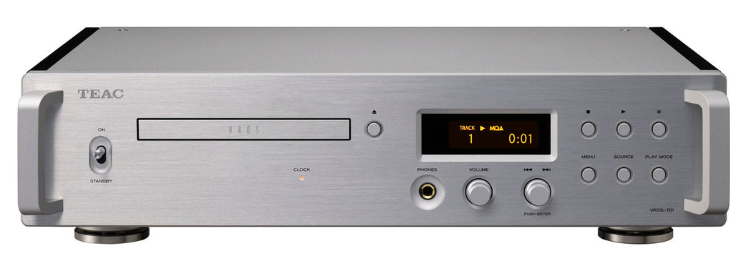 TEAC VRDS-701 Reproductor de CD (Plata)