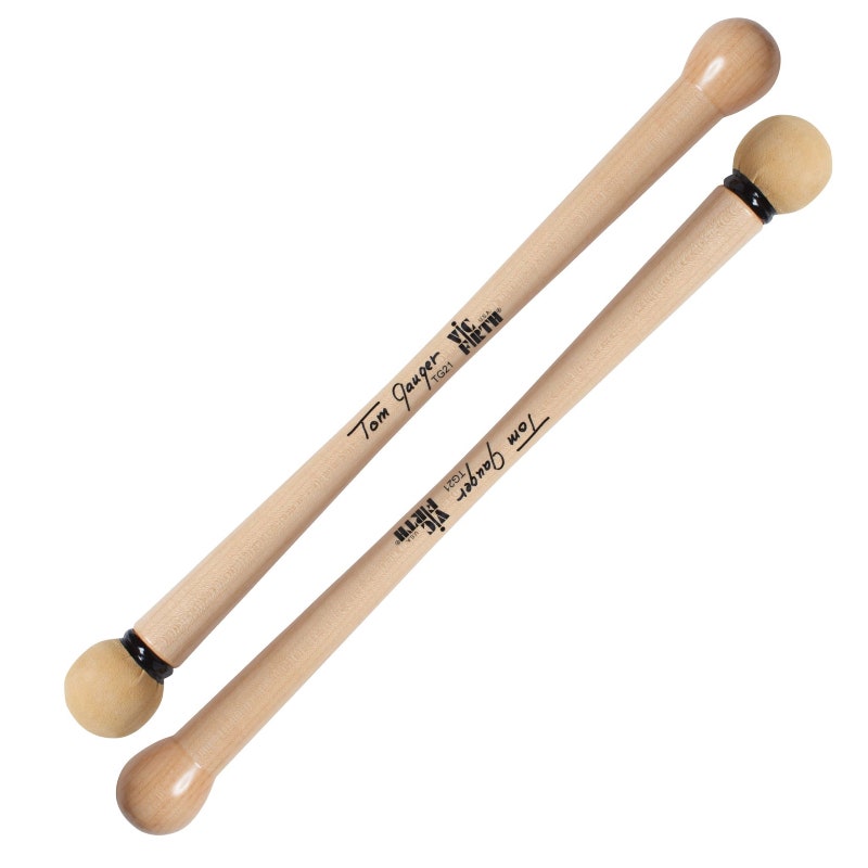 Vic Firth TG21 Tom Gauger maza de gamuza/madera