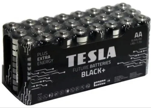 Tesla Black+ AA Pilas (24 uds)