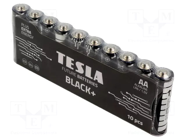 Pilas Tesla Black+ AA (10 uds.)
