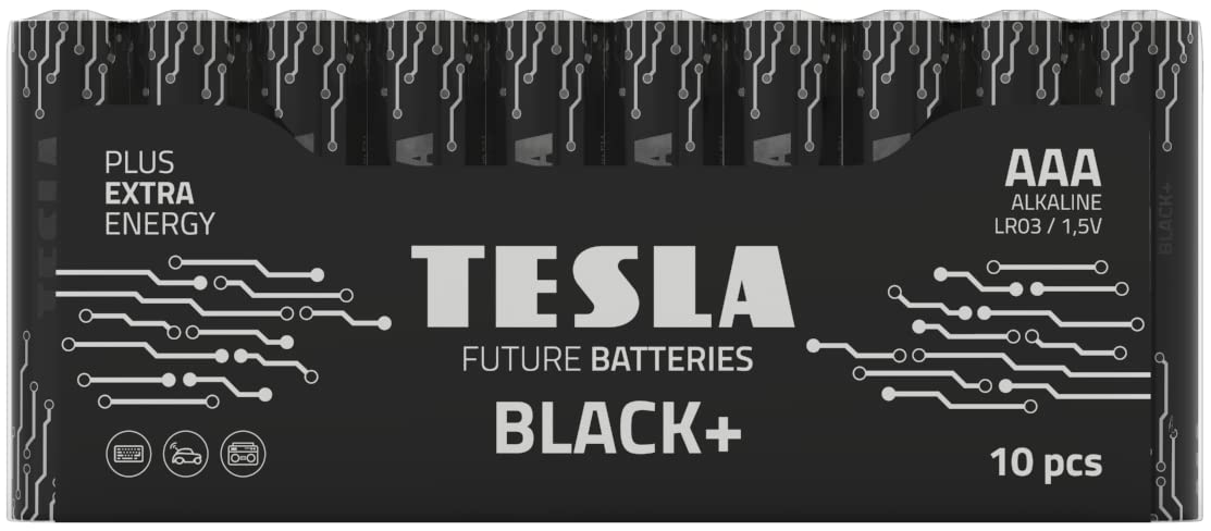 Pilas Tesla Black+ AAA (10 uds.)
