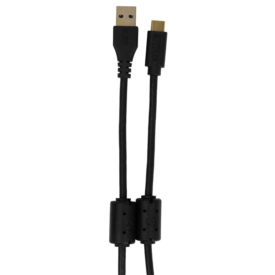 UDG Ultimate Cable USB 3.2 C-A negra recta 1,5m