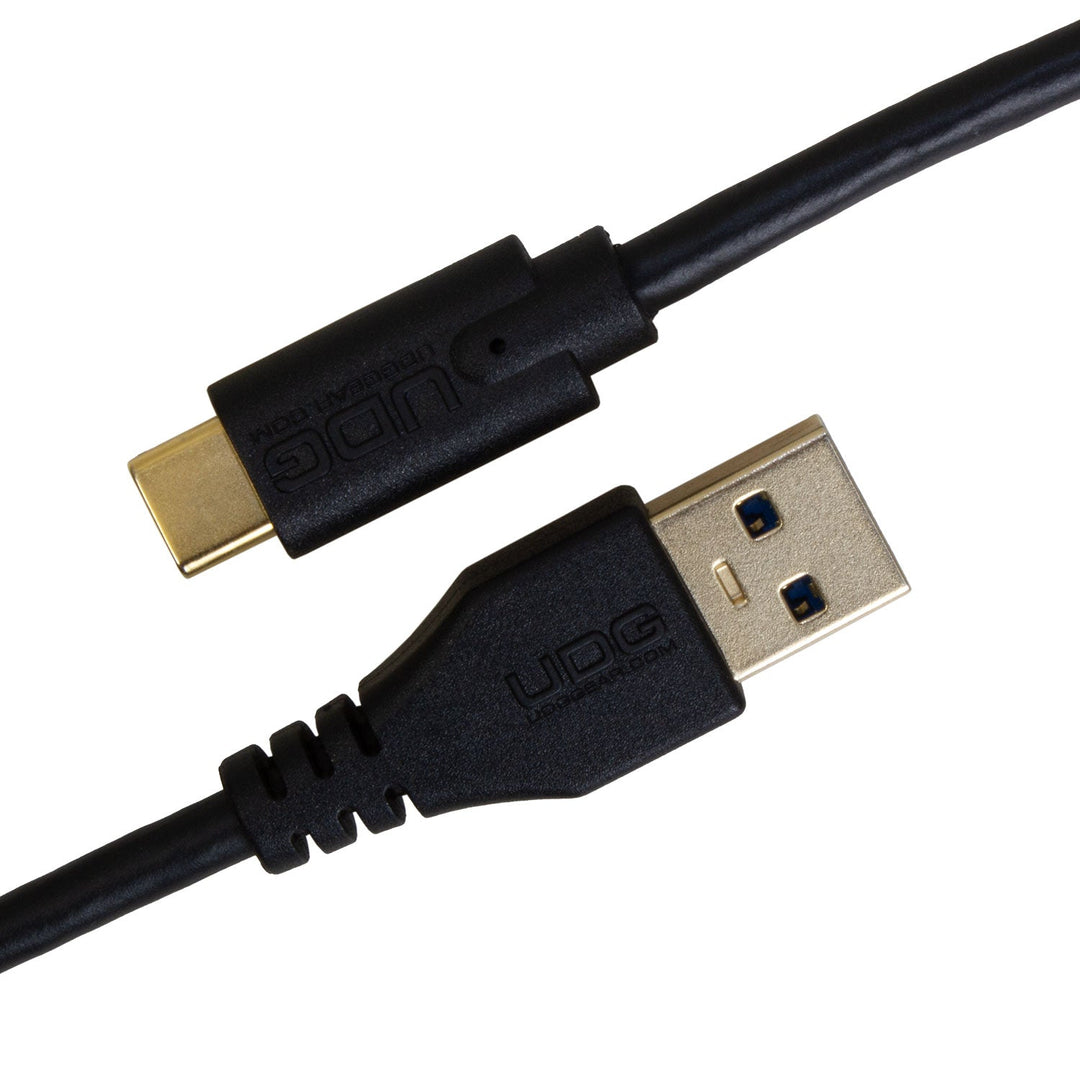 UDG Ultimate Cable USB 3.2 C-A negra recta 1,5m