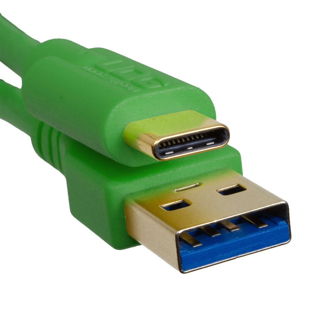 UDG Ultimate Cable USB 3.2 C-A verde recta 1,5m