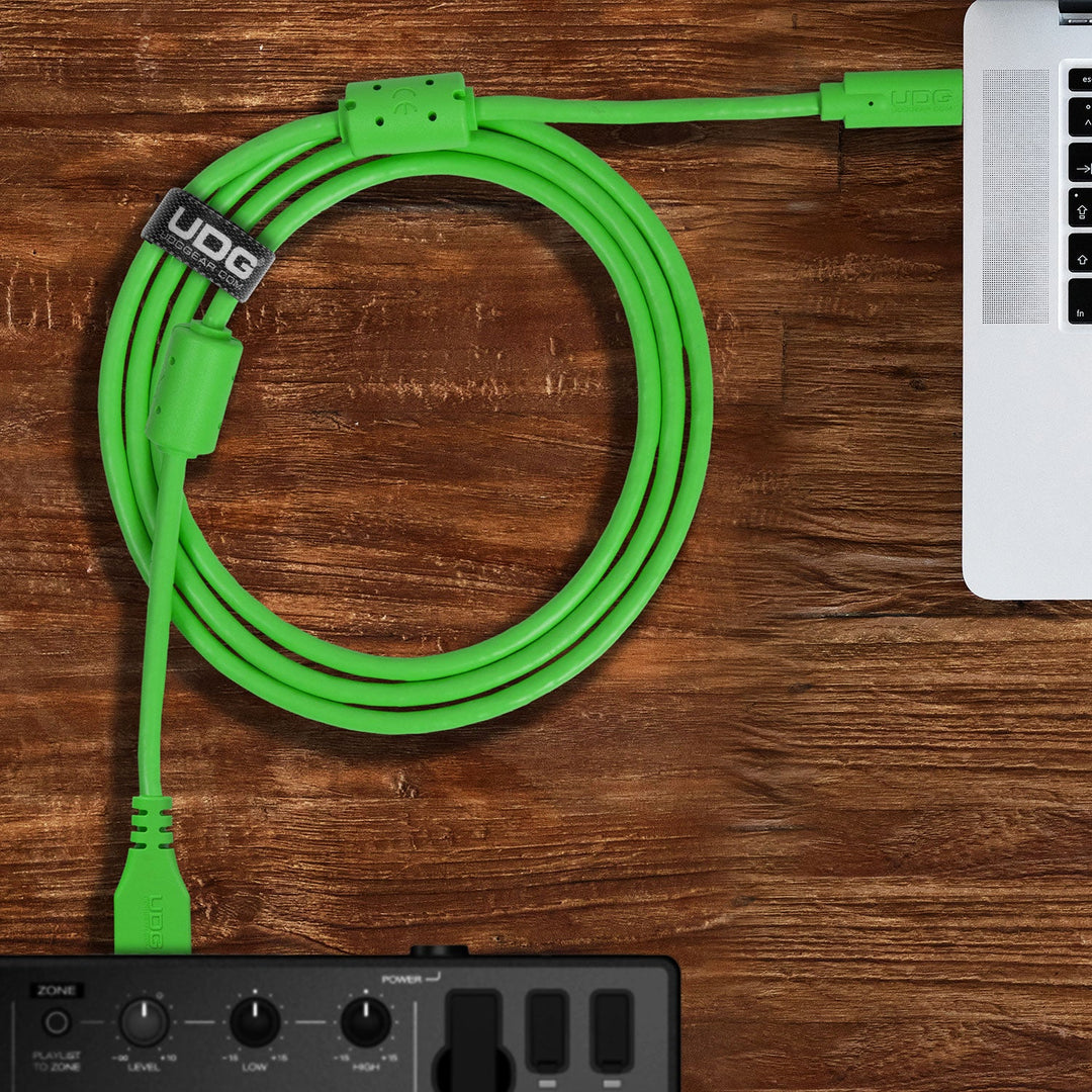 UDG Ultimate Cable USB 3.2 C-A verde recta 1,5m